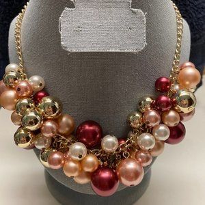 Bubble Necklace, Bracelet and Earring Set